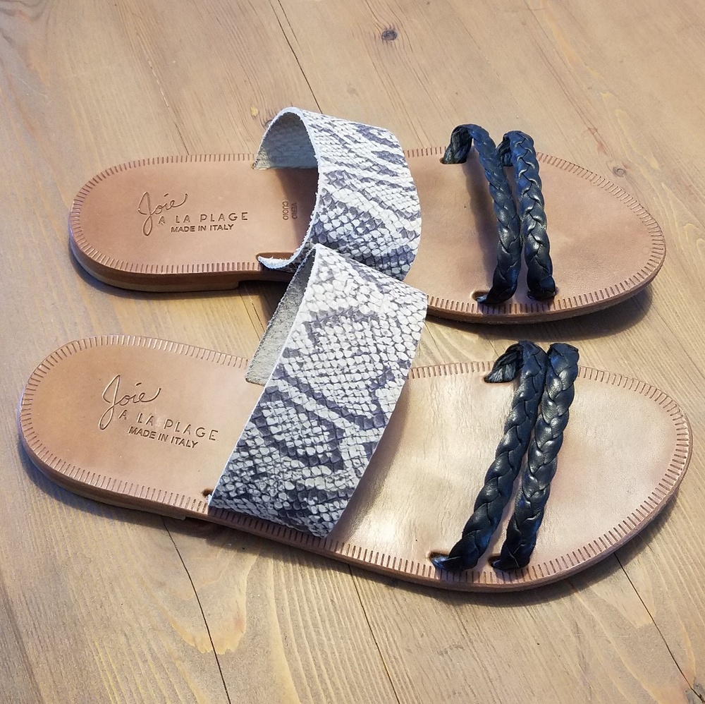 Joie Diani Snake Print Sandal